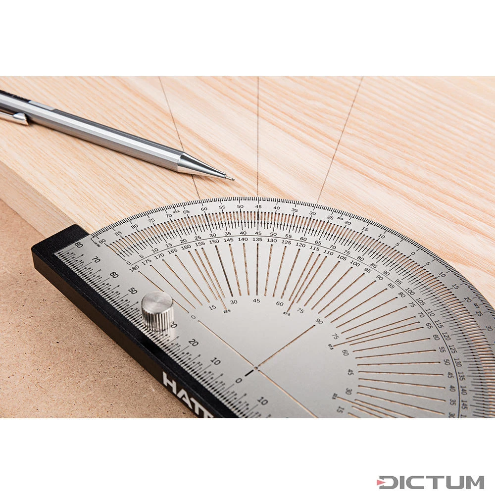 Règle à Tracer De Précision Avec Rapporteur D'angle Hattori 4 Règle à Tracer De Précision Avec Rapporteur D'angle Hattori – Image 2