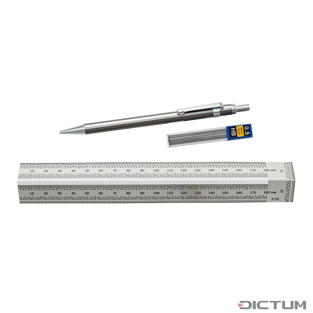 Règle à Tracer De Précision Coudée Hattori, 180 Mm 3 Règle à Tracer De Précision Coudée Hattori, 180 Mm