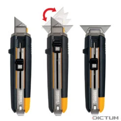 Cutter Grattoir ToughBuilt Universel, 5 Lames -L’Artisan Moderne 714739 03 P WE 8 ToughBuilt Schaber Universalmesser 5 Klingen WZ jpg