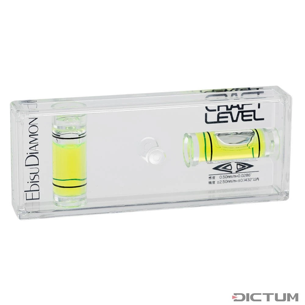 Mini-niveau à Bulle Diamond, Verre Acrylique