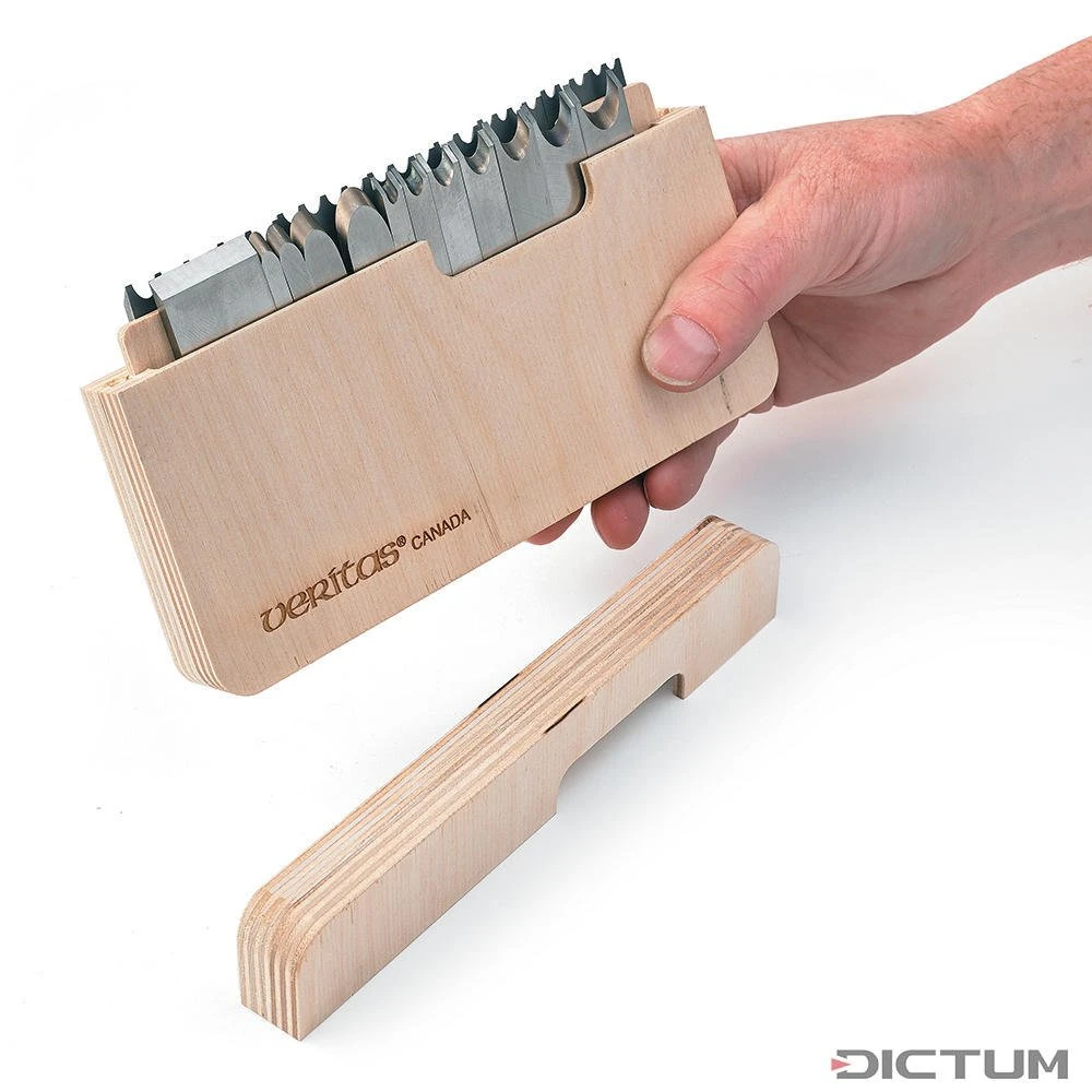 Boîte De Rangement En Bois Pour Fers De Rabots Veritas 3 Boîte De Rangement En Bois Pour Fers De Rabots Veritas