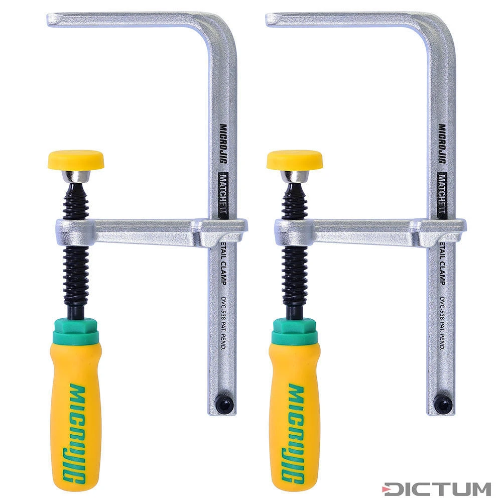 Serre-joints à Queue D'aronde MATCHFIT, 2 Pièces – Image 2