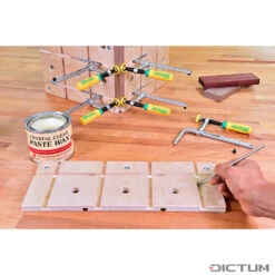 Serre-joints à Queue D'aronde MATCHFIT, 2 Pièces -L’Artisan Moderne 718006 04 A WE 8 Matchfit Schwalbenschwanzzwingen 2er Pack WZ jpg