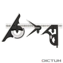 Équerre Combinée Starrett, 4 Parties, Version Standard