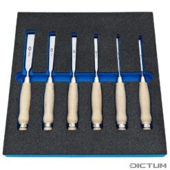 Module D'outils DICTUM, Ciseaux à Bois, 6 Pièces